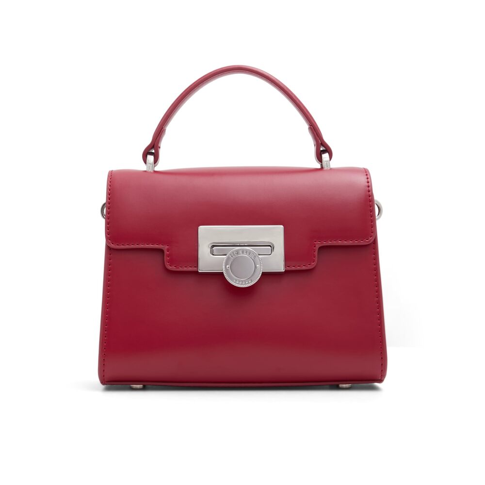2004 Lili Top Handle Bag, Red